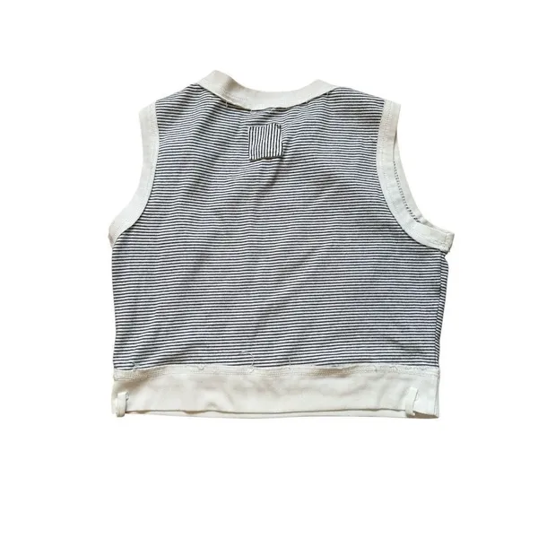 FP Stripe Light Up Vest Black and White inspired Tank Large - Image 5