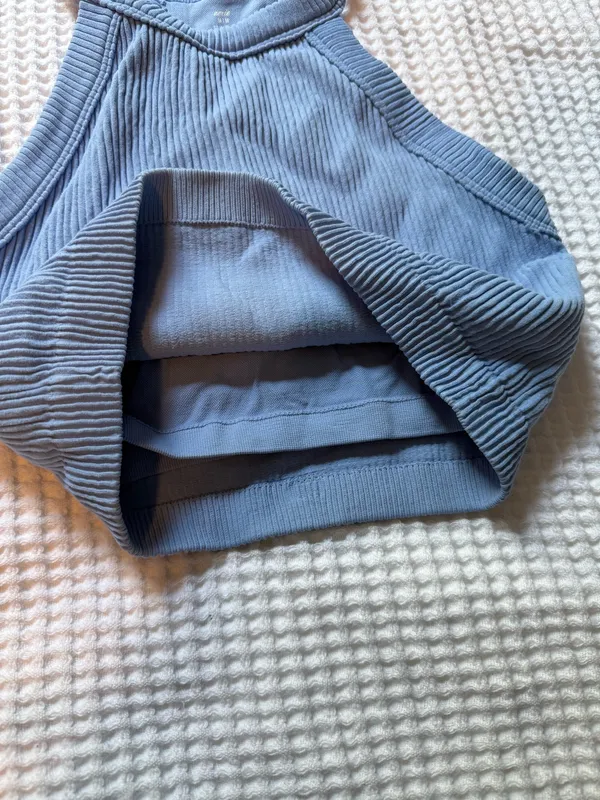 aerie seamless high neck bra top - Image 3