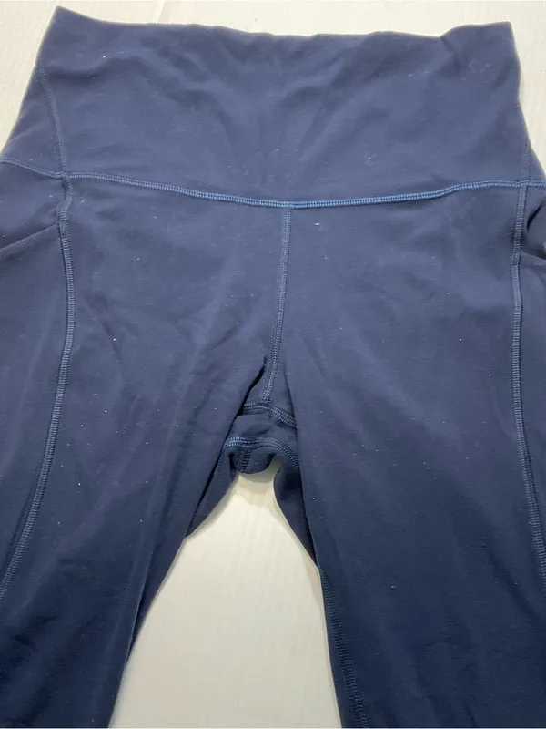 Lululemon Align High-Rise Pant with Pockets 25" Navy Blue Leggings Size 6 - Image 3