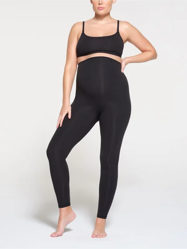 BNWT Skims Fits Everybody Maternity Leggings Onyx XXS - Image 2