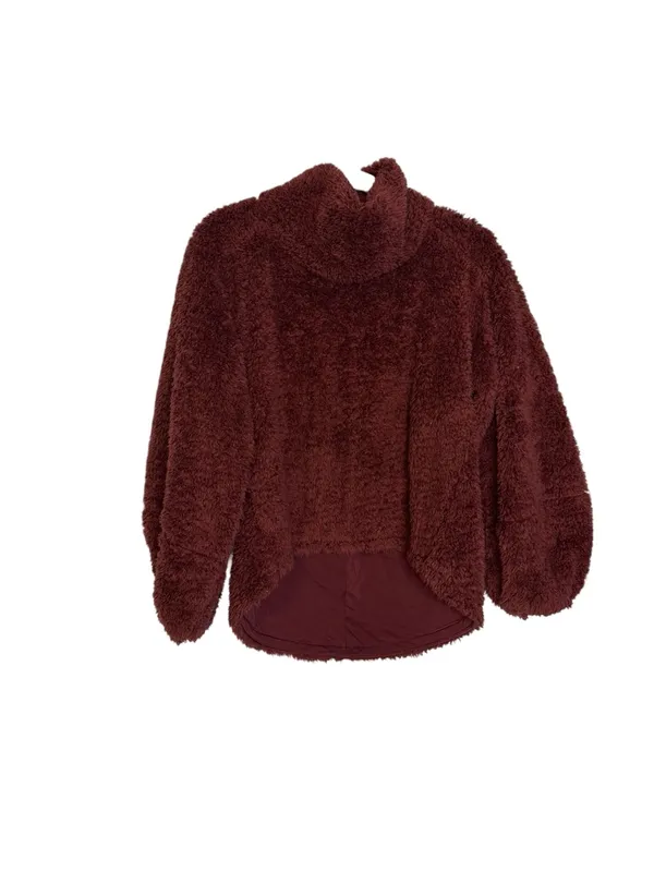 🍂 Lululemon Warmth Restore Pullover Smoky Topaz Sherpa Mock Neck XS/S 🍂 - Image 2