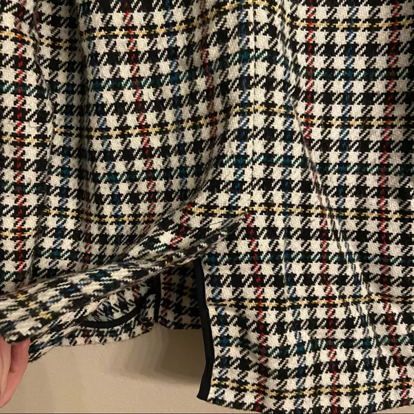 ZARA TRF Houndstooth Jacket‎ - Image 9