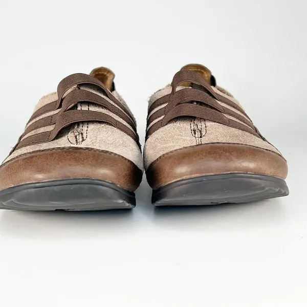 Eddie Bauer Flynn Brown Suede Leather Business Casual Slip-On Shoes Women 6 - Image 2
