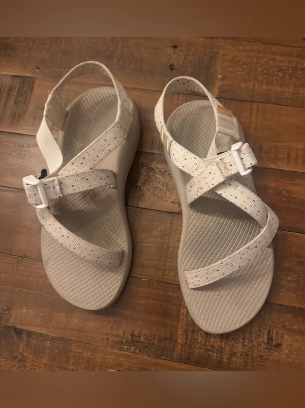 CHACO Z/Cloud‎ Sandals - Confetti Cream - Image 2