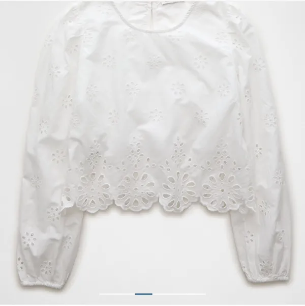 AE Long Sleeve High Neck Blouse - Image 3