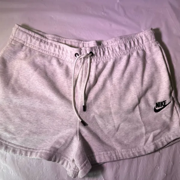 Nike Women's Athletic White Shorts - Image 2