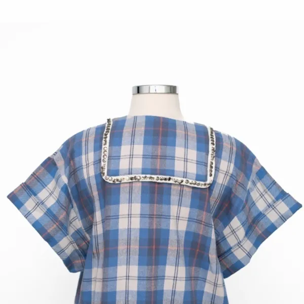 Sea New York- Plaid Flannel Dress‎ - Image 10