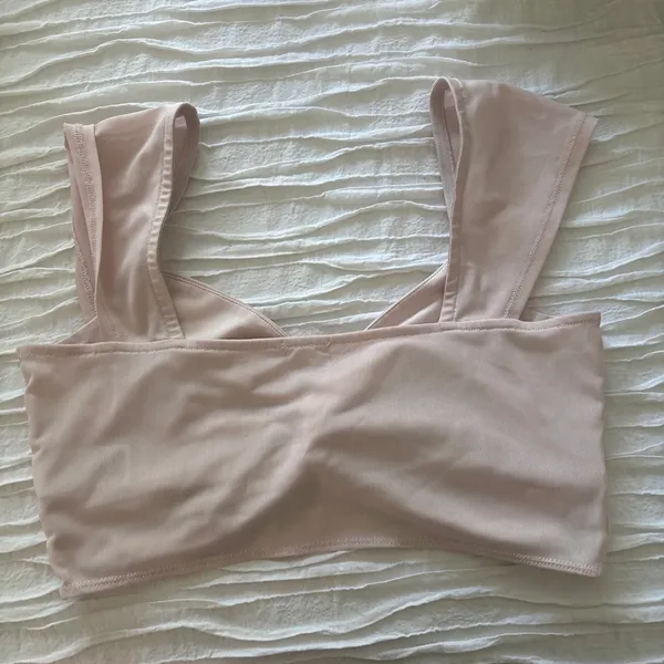 Garage Pink crossover crop top - Image 2