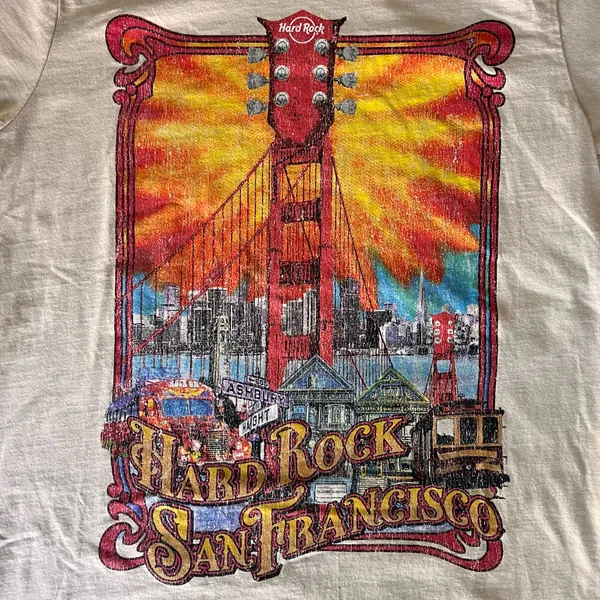 PacSun Hard Rock Cafe x San Fransisco T-Shirt - Image 2