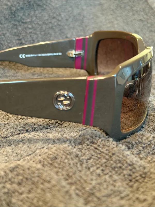 Vintage Gucci GG 2593/S GG 2593/S BMWS2 Brown Sunglasses - Image 4