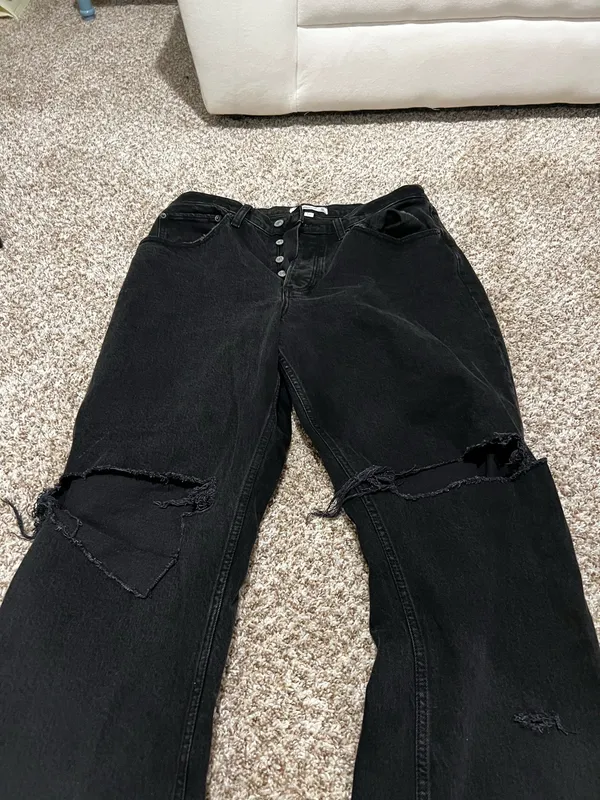Abercrombie Jeans 90s Baggy Low-Rise Curve Love - Image 2