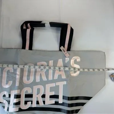 Victoria's‎ Secret Pink and Gray Tote Bag with Chic Design - Image 3