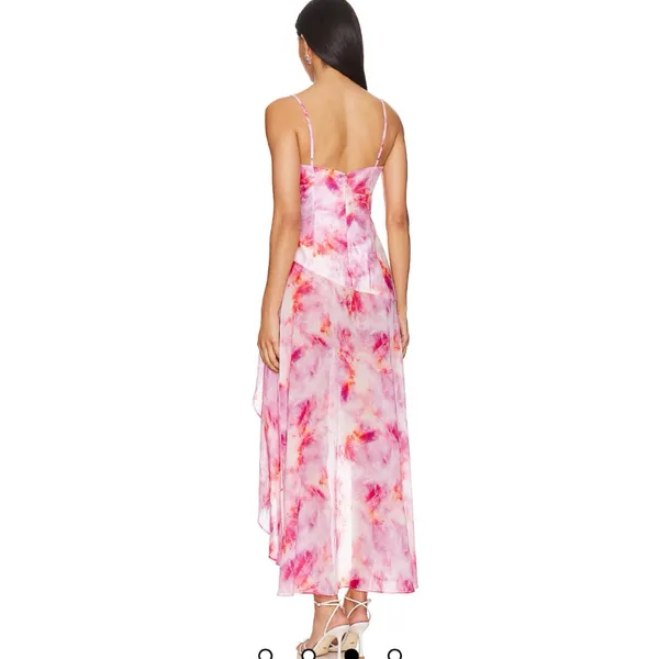 Bardot Elegant Pink‎ Tie-Dye Dress size 6 $169 - Image 3