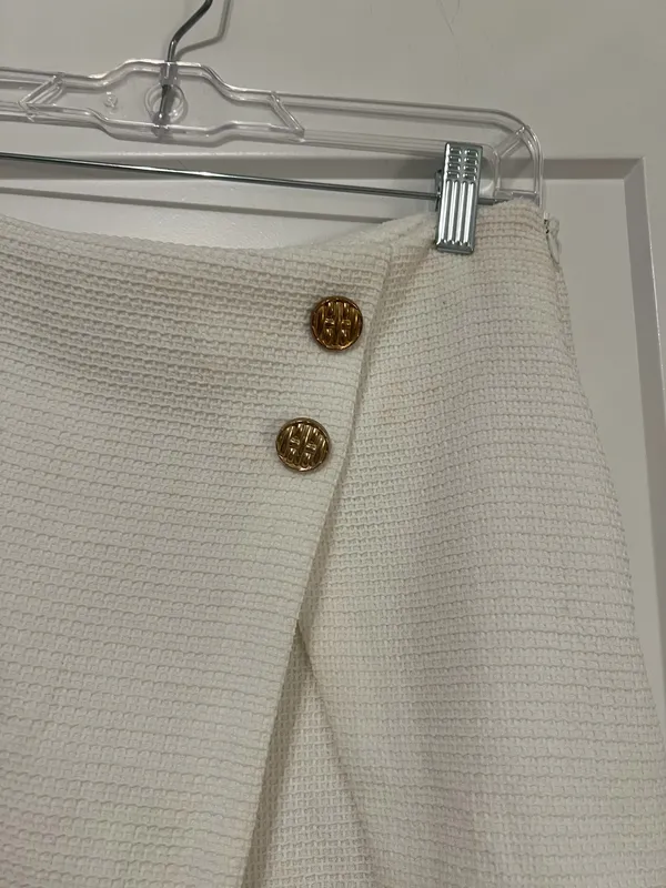 Zara White Skort - Image 2
