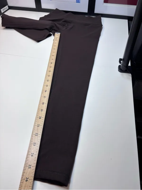 aerie Women’s Dark Brown Offline The Hugger High-Waist Stretch Leggings NWOT M - Image 10