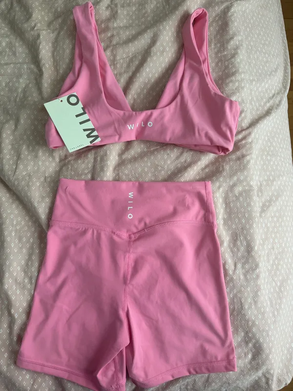 WILO Anthropologie The Label Sports Bra and shorts - Image 2
