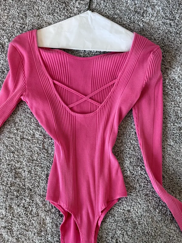 Aerie Pink Bodysuit - Image 3