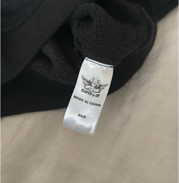 Boys Lie Hoodie Cropped - Image 5