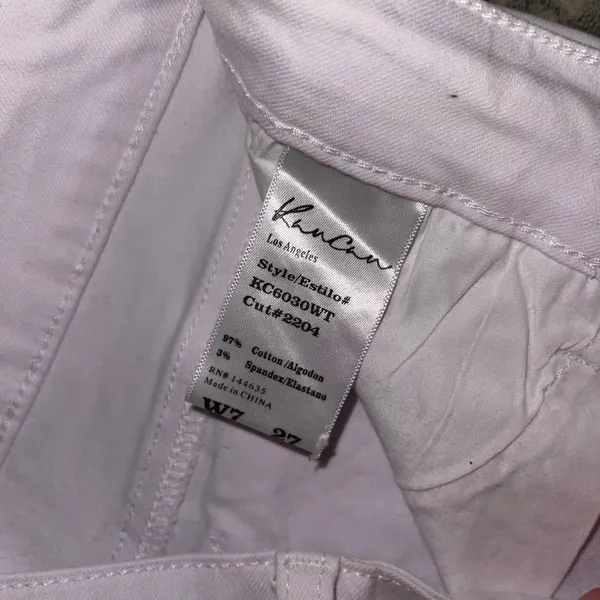 lightly worn jeans White Size 27 - Image 4