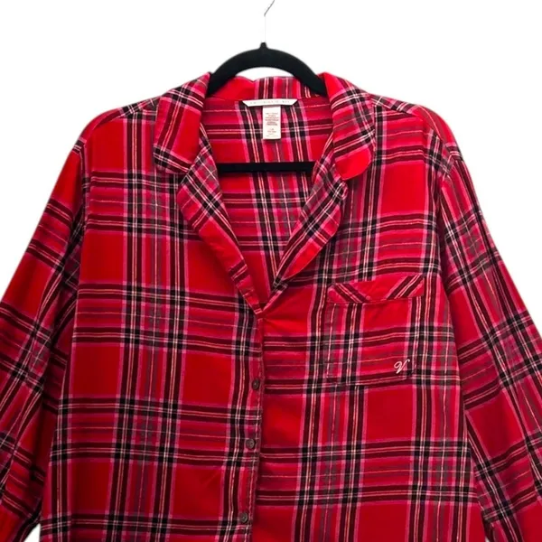 Victorias‎ Secret Pajama Top Red Large - Image 3
