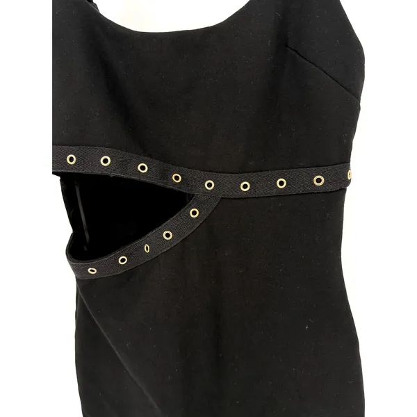 Superdown Revolve Mini Bodycon Dress Women S‎ Black Cutout Grommet Goth Baddie - Image 8