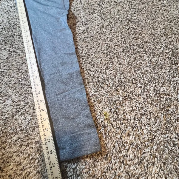 Nike Pro Dri-FIT Womens‎ XL Gray Heathered Athletic Leggings Mesh Panel Training - Image 7