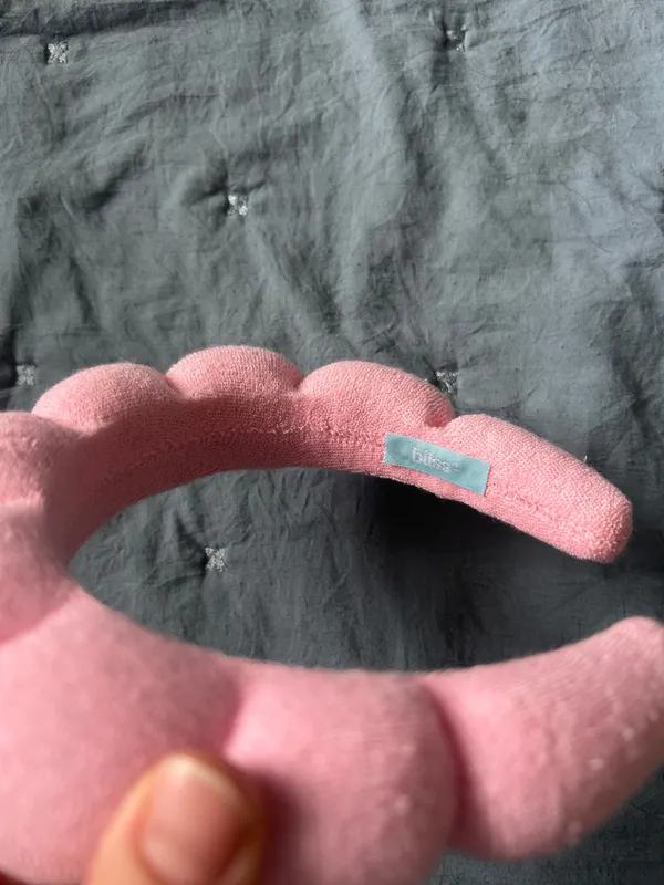 Pink bubble headband - Image 2