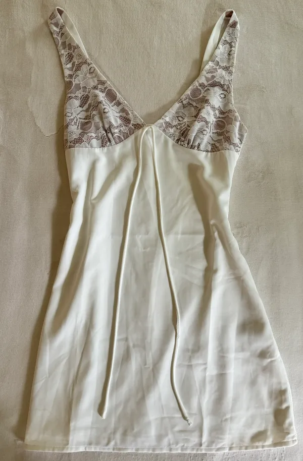 White Fox Boutique White Mini Dress - Image 4