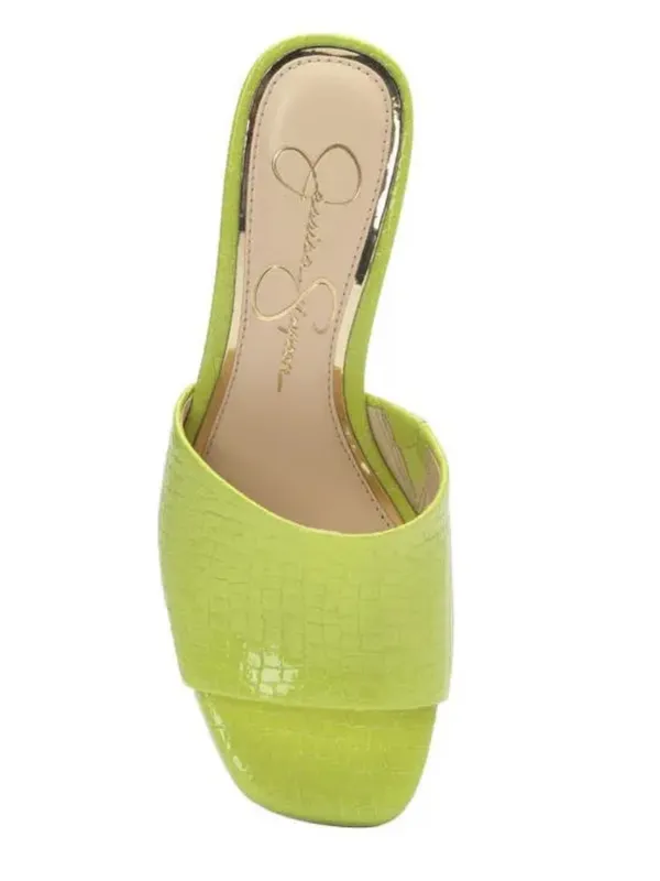 Jessica Simpson Women's Elyzza High Heel Slip On Platform Sandal - Image 4