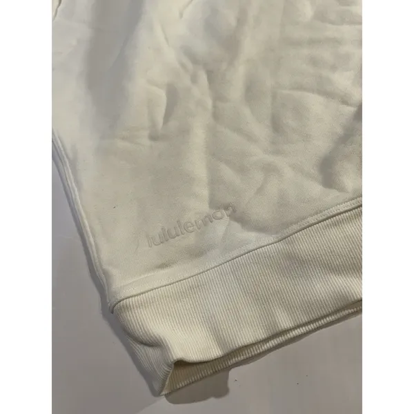 Lululemon White Perfectly Oversized Crewneck PTP 25, Best for Sz 6 - Image 4