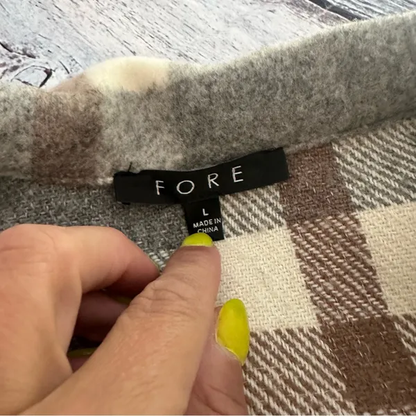 FORE Plaid Button - Image 5