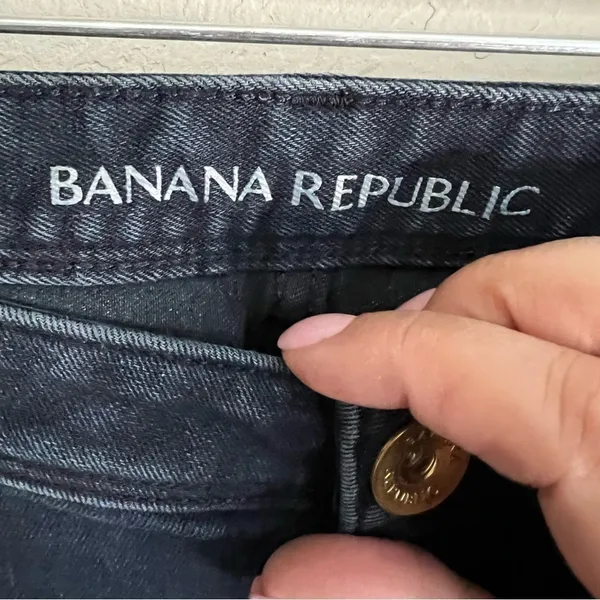 Banana Republic Dark Wash Skinny‎ Denim Jeans - Image 6