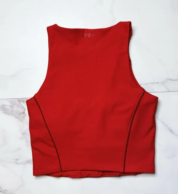 Abercrombie & Fitch YPB Corset Slim V-Neck Tank Top - Image 4
