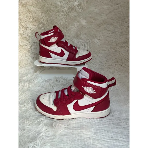 Air Jordan 1 Hi FlyEase Cardinal Red US 5 Youth / Women’s 6 - Image 5