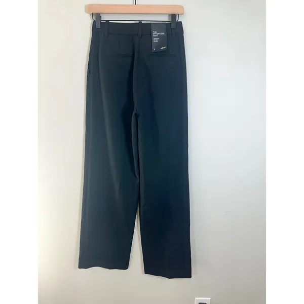Wilfred Aritzia The Effortless Pant Eversential Black High Rise Wide Leg Size 2 - Image 7