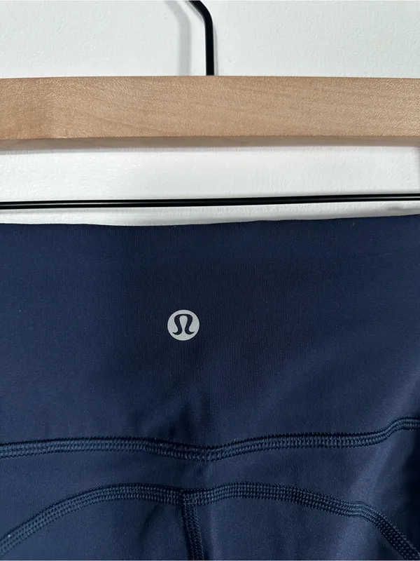 Lululemon All The Right Places Crop II‎ 23 Leggings True Navy Size 6 - Image 8