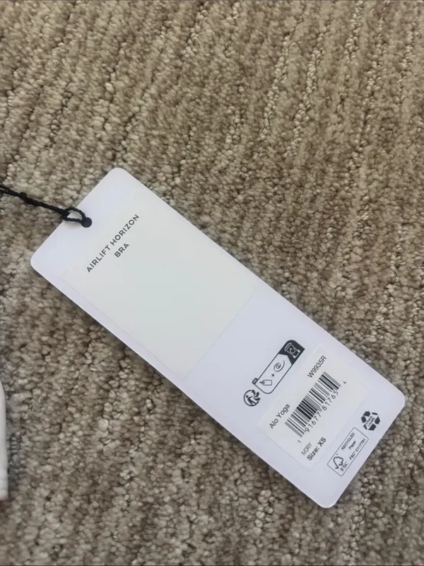 ALO Yoga Ivory Airlift Horizon Bra - Image 2
