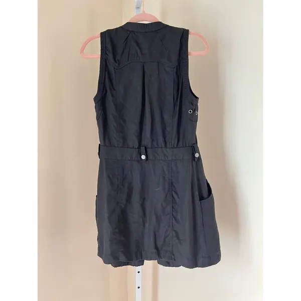 Free People Womens Small Black Desert Daylight Mini Dress Sleeveless Boho‎ - Image 10