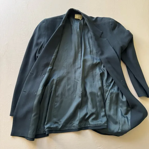 Vintage Double Breasted Blazer - Image 3