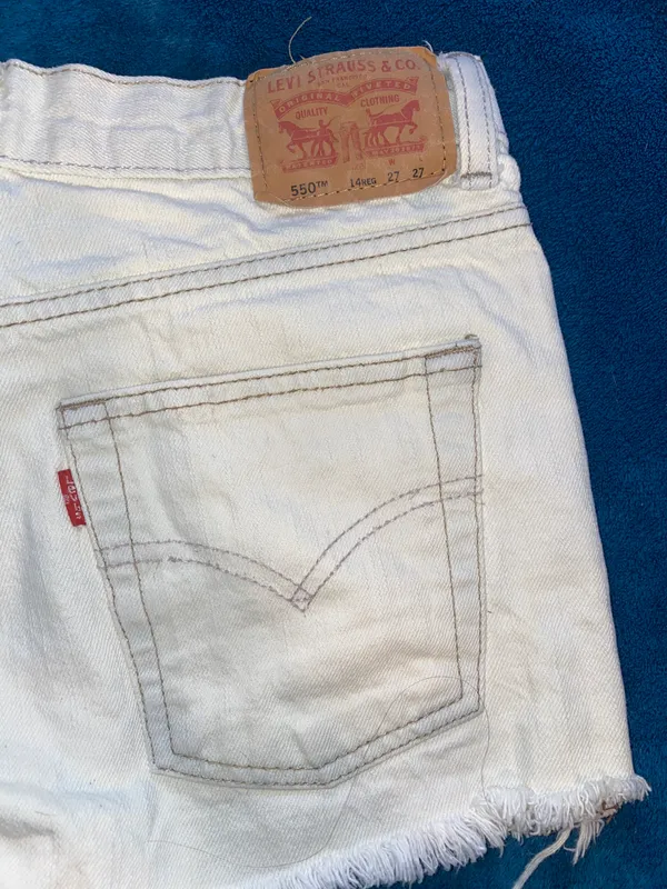 Levi's Vintage High-Waisted 550 Shorts - Image 3