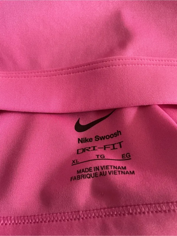 Nike Dri-FIT Swoosh Medium Support Sports Bra Pink XL NWT - Image 3