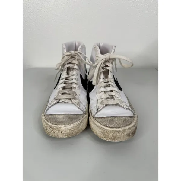 Nike Women's Blazer Mid‎ 77 White Black Size 7.5 - Image 2