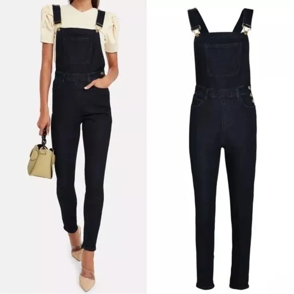 We Wore What Dark Blue Jumpsuit size Medium - Image 2