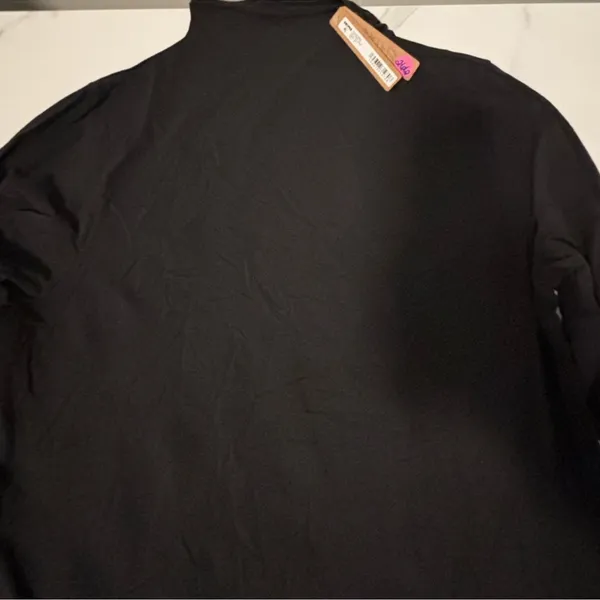 SKIMS Fits (G14) Everybody Turtleneck Top S NWT Onyx - Image 4