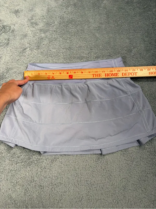 Lululemon pace rival skirt berry mist Active Pleated Tennis skort 4 reg - Image 5