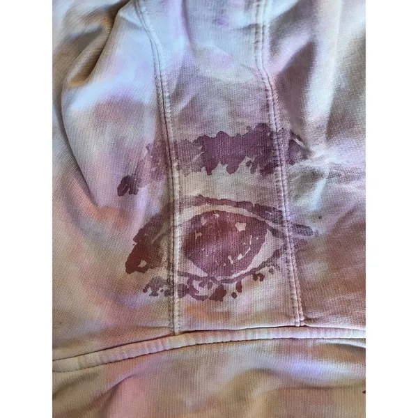 Shawn Mendes The Tour Concert Sketch II Tye Die Hoodie Size Medium Very Soft - Image 12