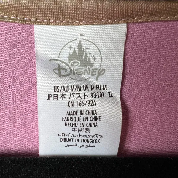 Disney World 50th Anniversary Sweatshirt Mauve Iridescent‎ Logo Womens Medium - Image 4