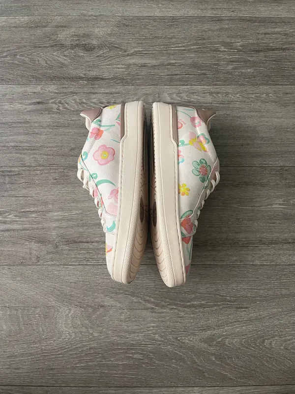 Coach clip low top floral sneaker - 10 - Image 4