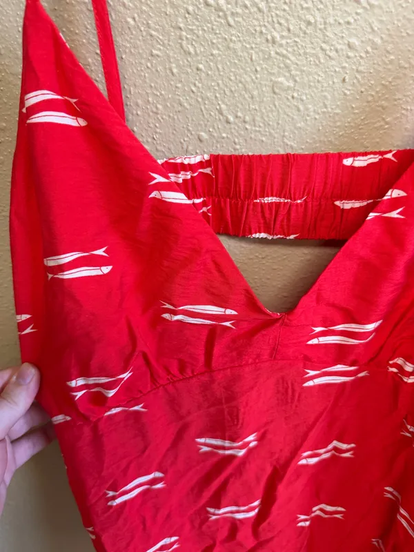 Red sundress a new day - Image 4