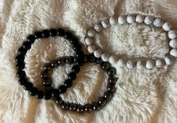 Bead Bracelets Gray - Image 2
